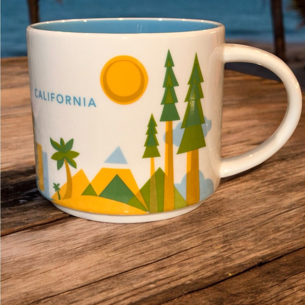 Starbucks You Are Here Collection CALIFORNIA 14 oz 2012 Mug NWOB